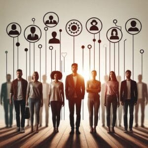 people profiles being filtered